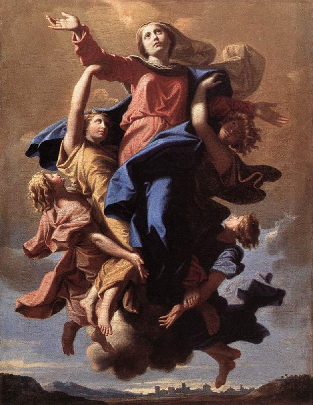 Nicolas Poussin The Assumption of the Virgin China oil painting art